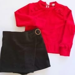 Carino kids şort etekli takım