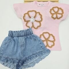 VALENTİNİ KIZ KOT TAKIM 3-6 YAŞ