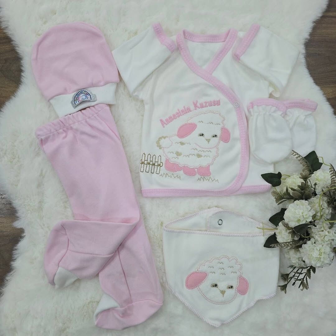 Annesin kuzusu 5'li yenidoğan takım