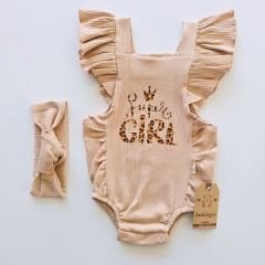 Bebingo baby fitilli bandanalı fırfırlı badi