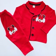 Bebetalya baby minnieli pijama takım 1-2-3 yaş