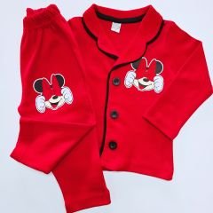 Bebetalya baby minnieli pijama takım 1-2-3 yaş