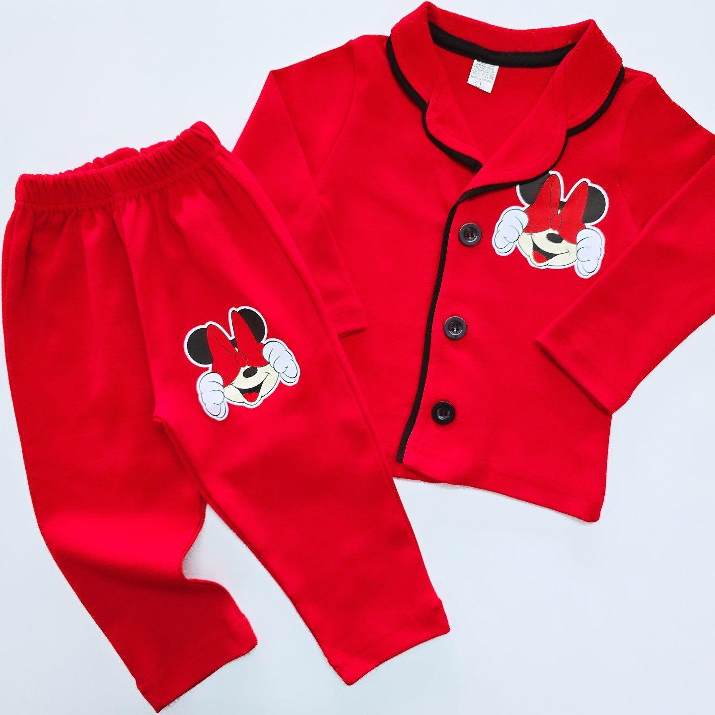 Bebetalya baby minnieli pijama takım 4-5-6 yaş