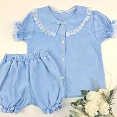 Dantelli Gömlekli Kot Takım