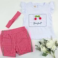 Pitikare Şortlu Kirazlı Takım