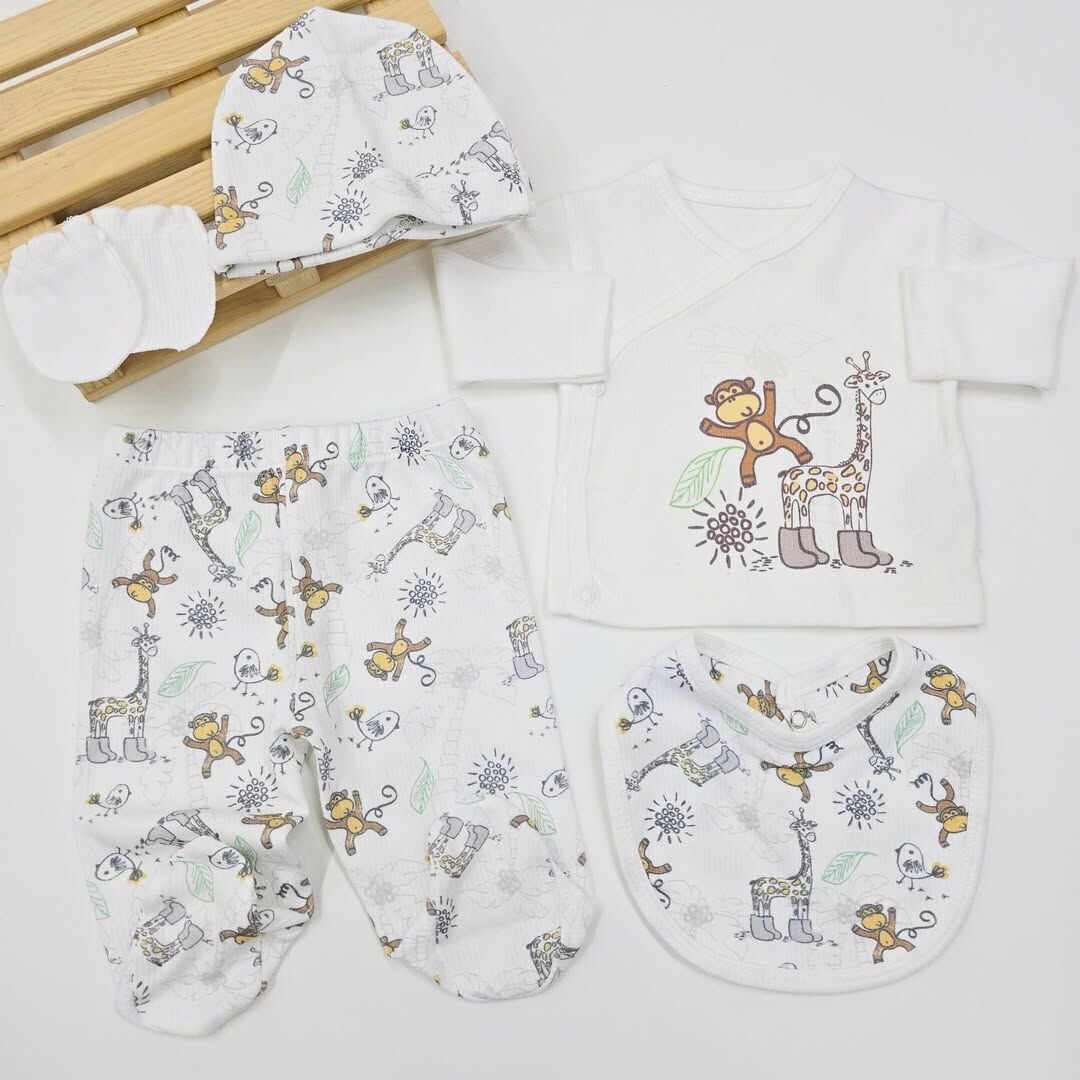 CHOCUKCA  5Lİ ZIBIN SETİ 0-3 AY