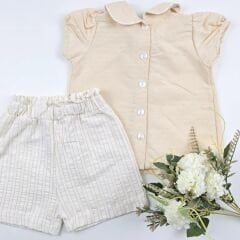 Pileli Bebe Yakalı Takım