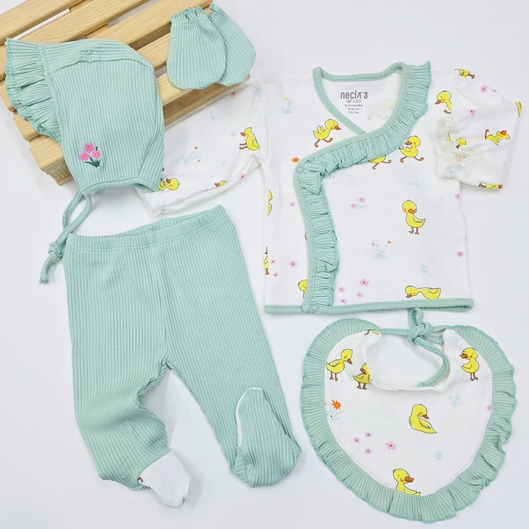 NECİX 5 Lİ ZIBIN SETİ 0-3 AY