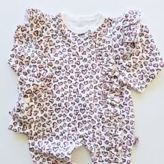 Murat baby minik kalpli fırfırlı tulum