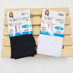 BELLA CALZE MİCRO 50 DEN KÜLOTLU ÇORAP 2-3-4-5-6-8-9-10-11-12 YAŞ