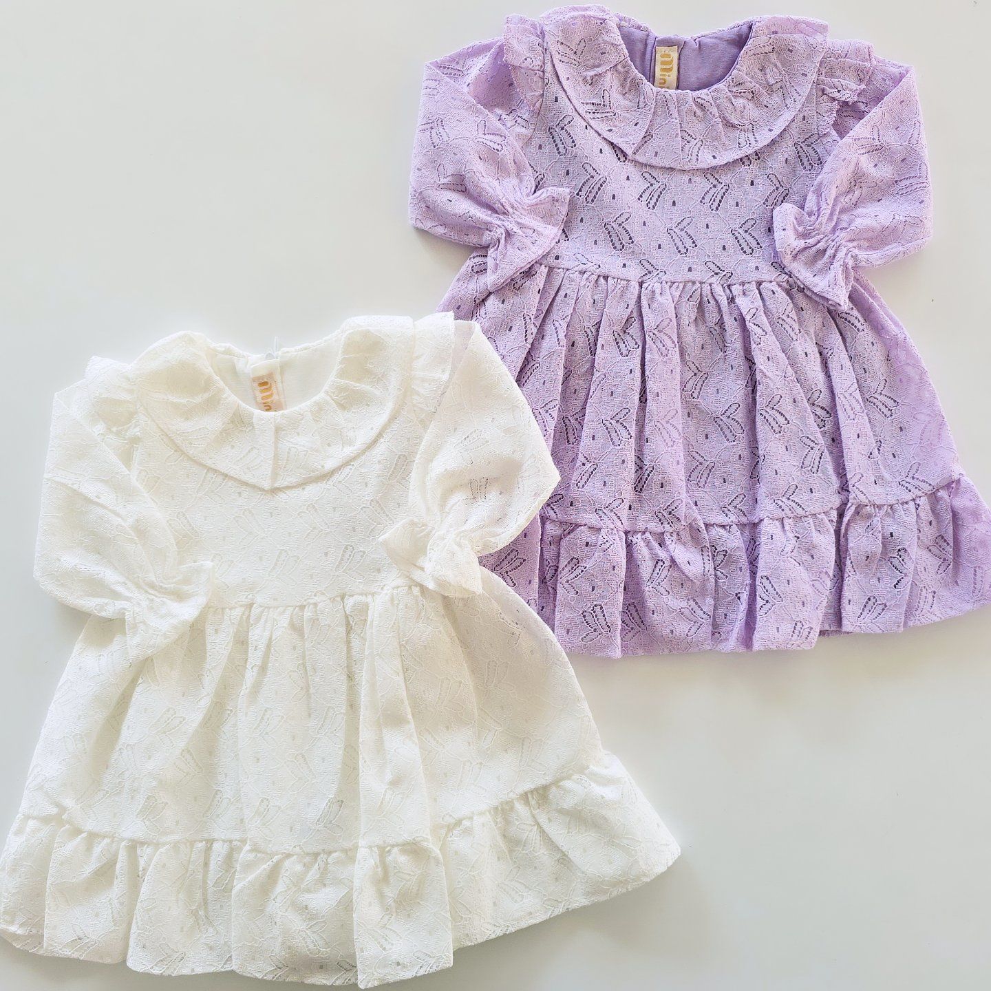 Mininaf kids dantelli elbise