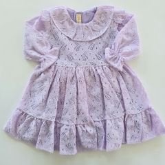 Mininaf kids dantelli elbise