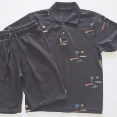 Survivor kids polo yakalı takım