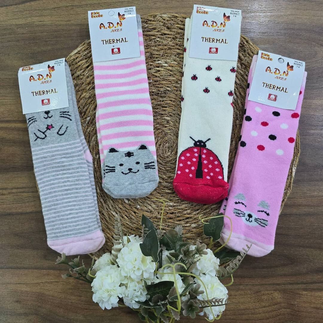 Termal havlu çorap 7-8 yaş