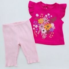 Deco baby bürümcük çiçekli takım