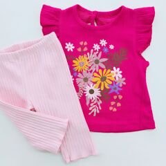 Deco baby bürümcük çiçekli takım
