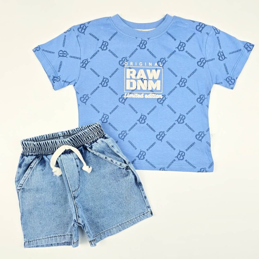 Çıtır Kot Şortlu Penye Takım