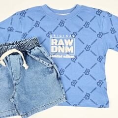 Çıtır Kot Şortlu Penye Takım