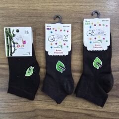 Bambu topuk çorap 5-7-9 yaş