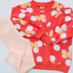 Wow colors kids puanlı fitilli taytlı takım