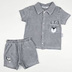 Baby buu Kulaklı Kot Takım