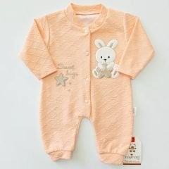 Nayinom baby tavşan nakışlı tulum