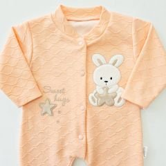 Nayinom baby tavşan nakışlı tulum