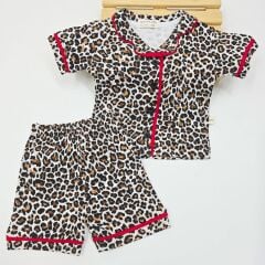 Murat baby düğmeli penye pijama takım