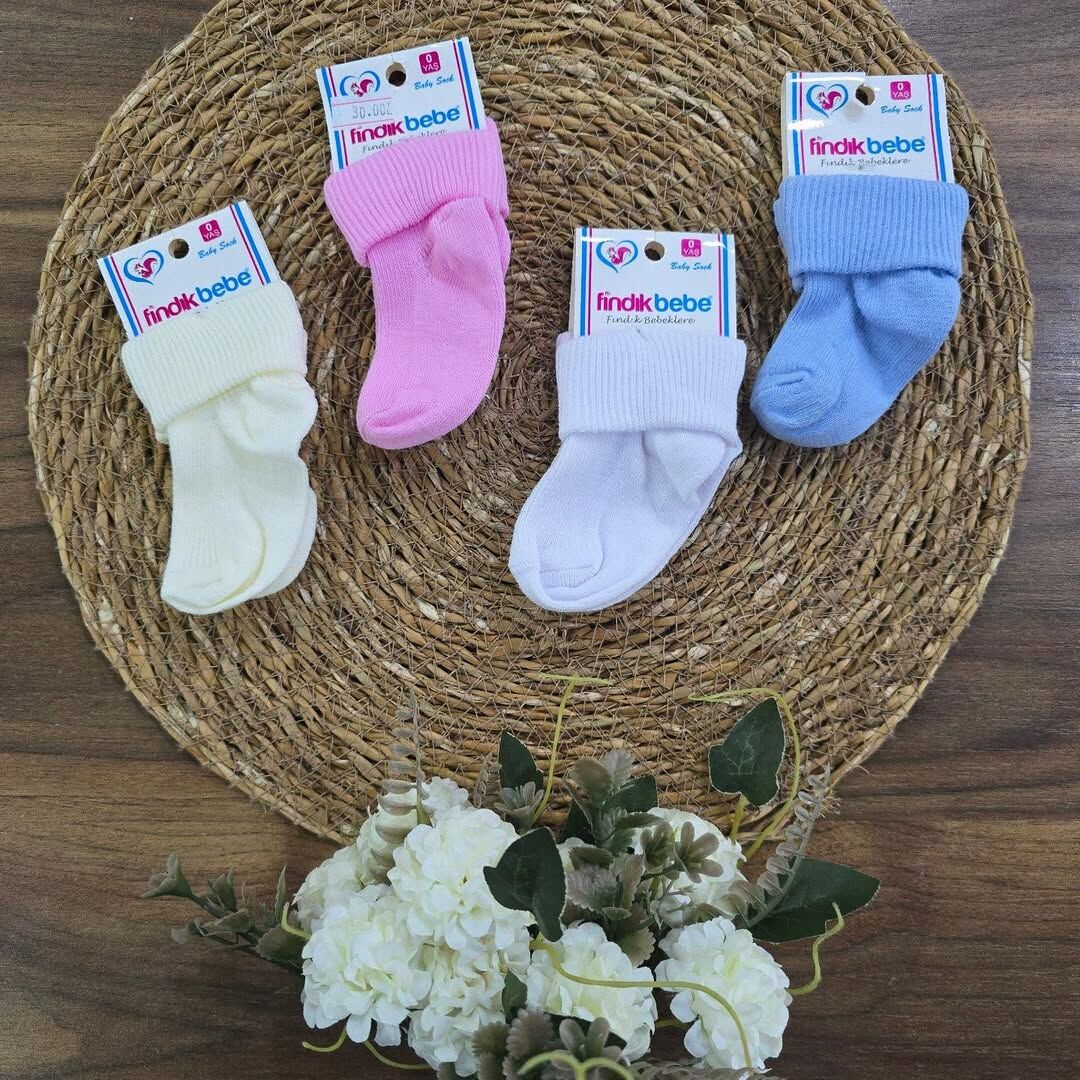 Yenidoğan bebek çorap 0-6 ay