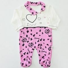 Lummy baby kalpli taşlı tulum