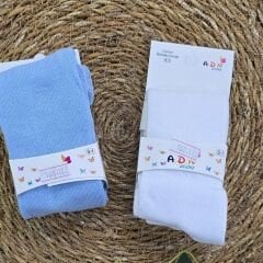 Düz mevsimlik külotlu çorap 0-1 yaş