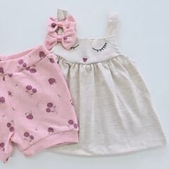 Deco baby askılı fiyonklu takım