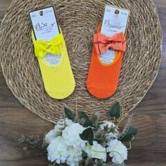 Fiyonklu babet çorap