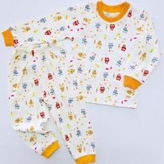Mehdix kids desenli pijama takım