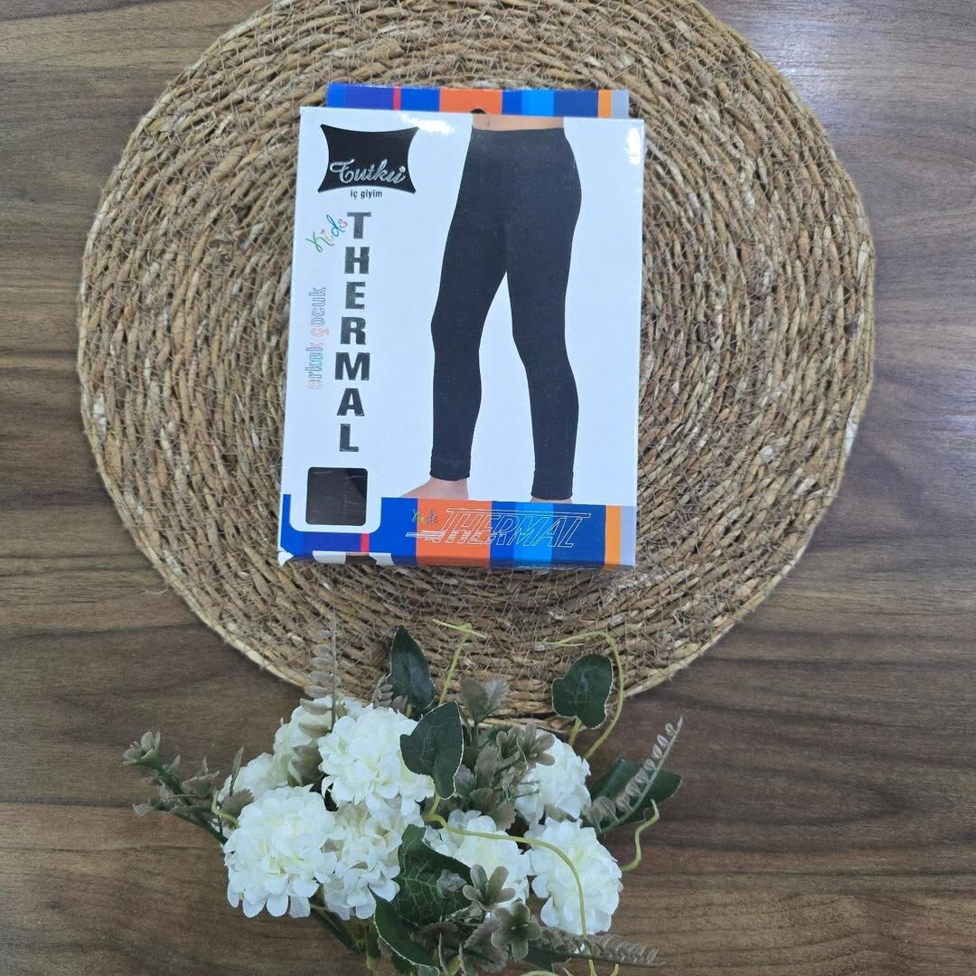Termal alt siyah renk (erkek)