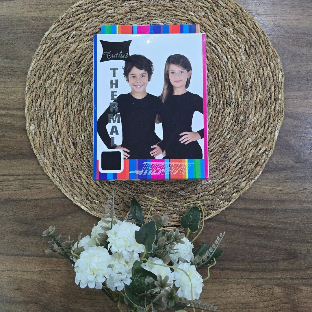 Termal üst badi siyah renk