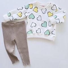 Deco baby kalpli fitilli takım