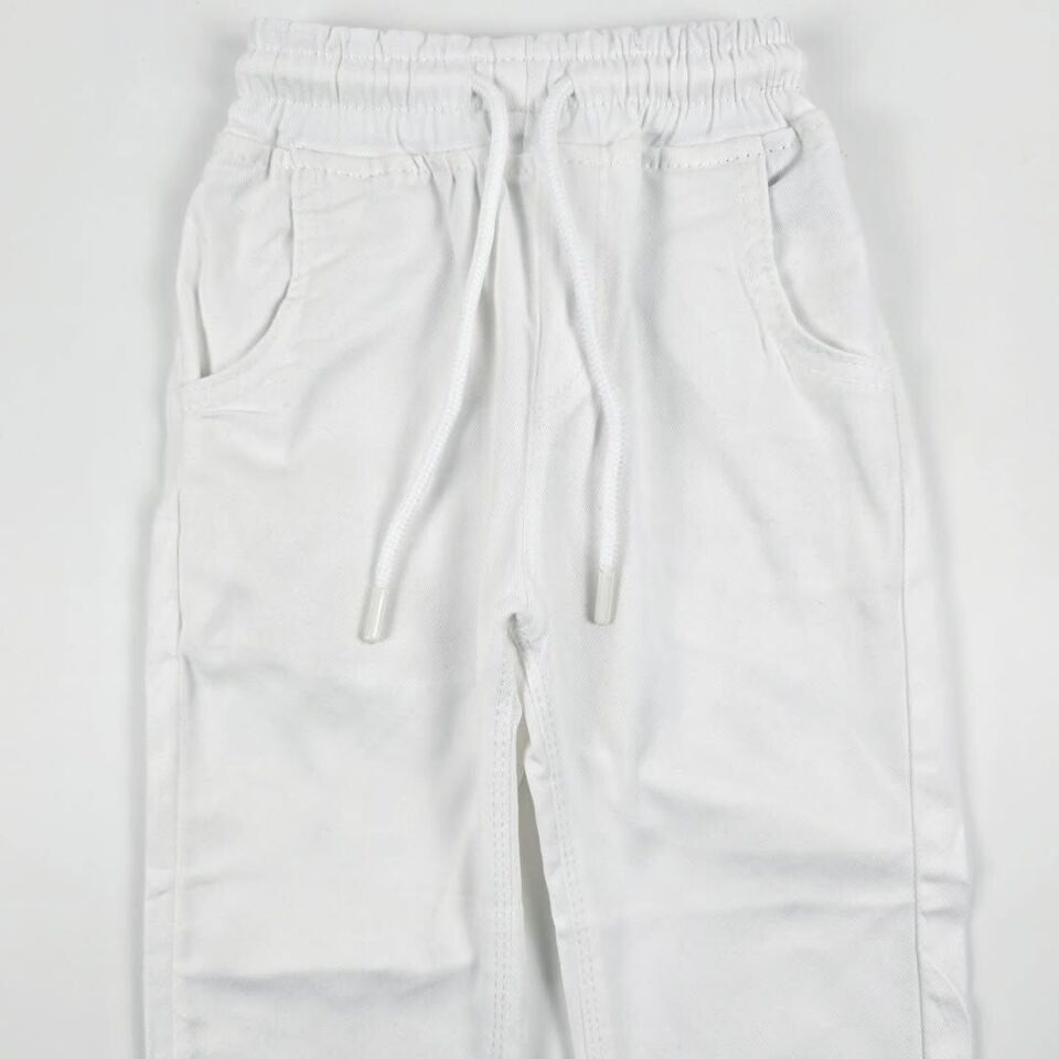Atibaa Beli Lastikli Kot Pantolon 5-12 yaş 6 yaş (116 cm) - siyah