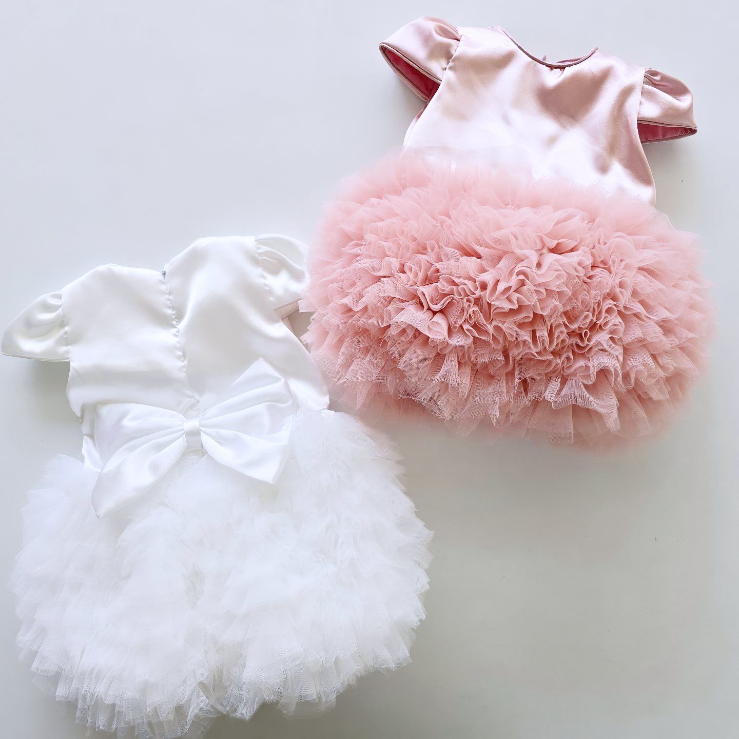 Mininaf baby tütülü alti lastikli elbise
