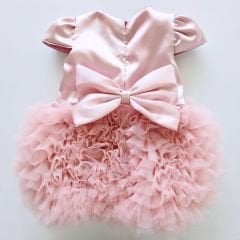 Mininaf baby tütülü alti lastikli elbise