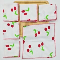GÜLÜNCE PENYE 8Lİ AĞIZ MENDİLİ 20X20 CM