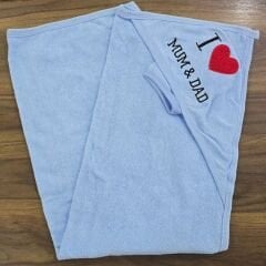 Keseli bebek banyo havlusu 80X90 CM