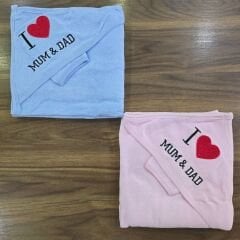 Keseli bebek banyo havlusu 80X90 CM