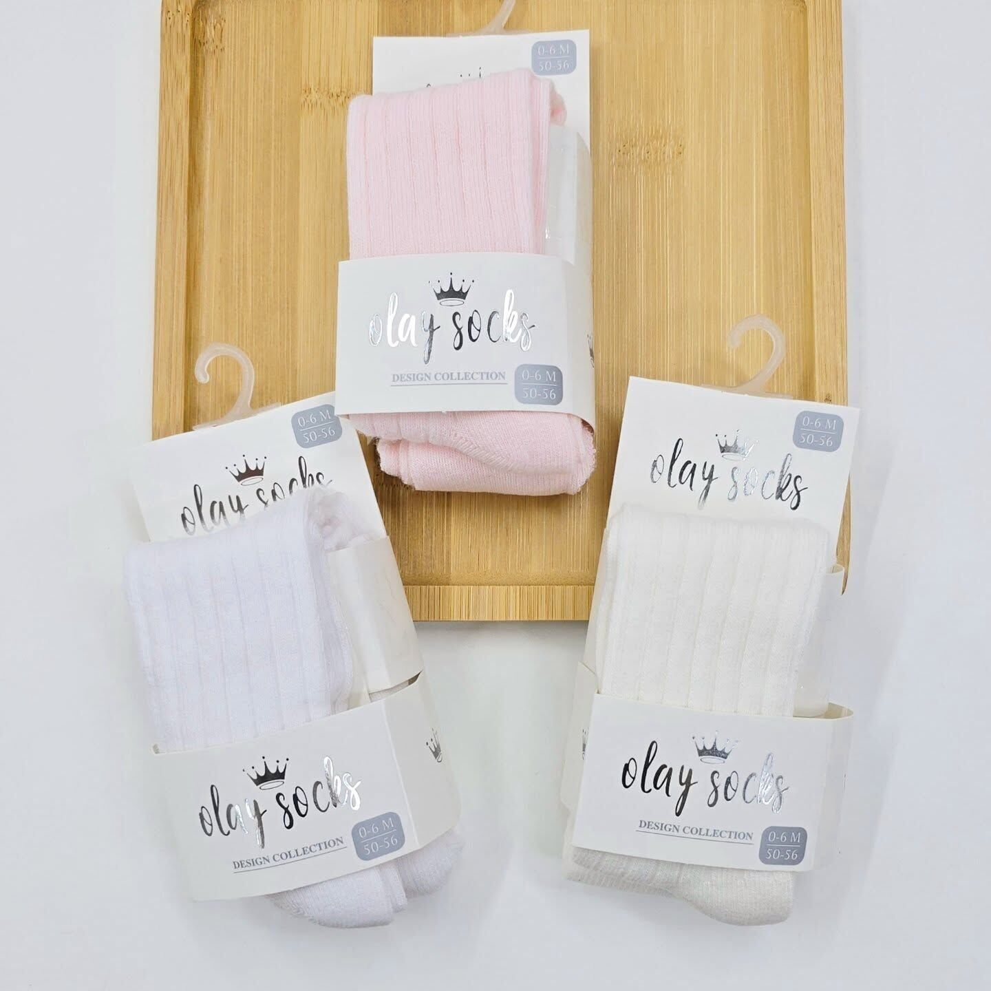 OLAY SOCKS FİTİLLİ KÜLOTLU ÇORAP 0-6 AY pembe