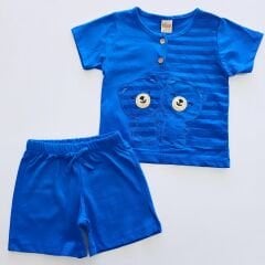 Deco baby ayıcıklı takım mavi