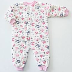 Ebrar baby desenli uyku tulumu