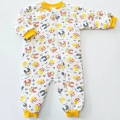 Ebrar baby desenli uyku tulumu