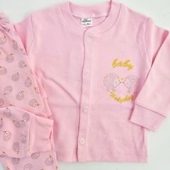 Bebetalya kirpili pijama takımı