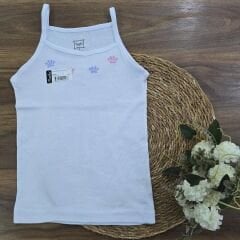 Penye ribana esnek kız atlet