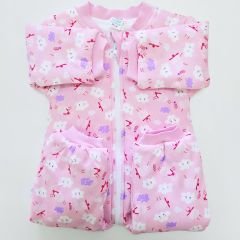 Seçkin kids uyku tulumu pembe
